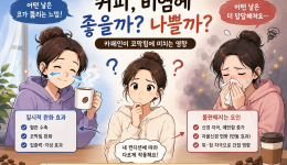커피는 알레르기 비염에 좋을까? 카페인이 코막힘에 미치는 영향