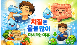 수분 섭취는 패턴이 중요합니다