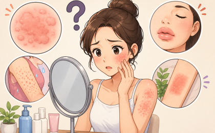 두드러기인 줄 알았는데 아닐 수도 있다? 헷갈리는 피부 반응 구분하기